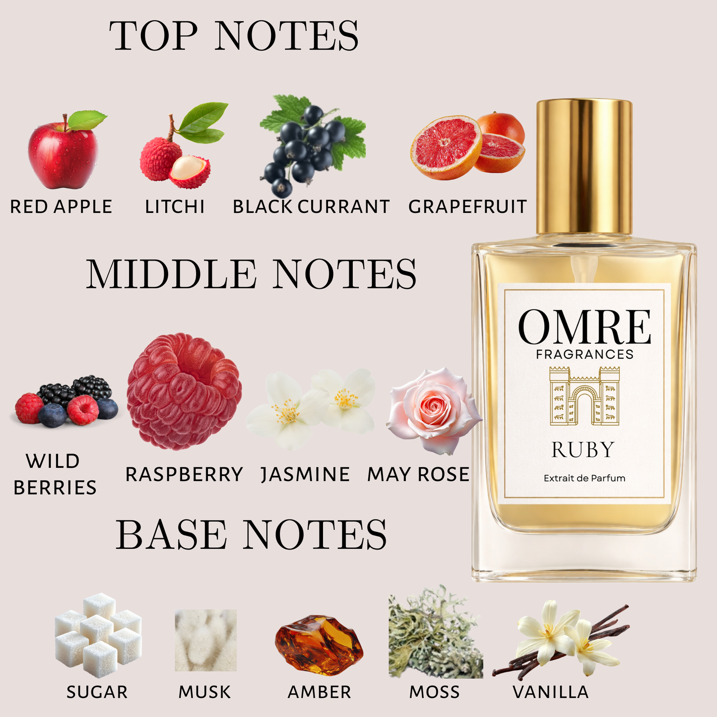 OMRÉ Ruby – Inspired by Kayali Eden Juicy Apple