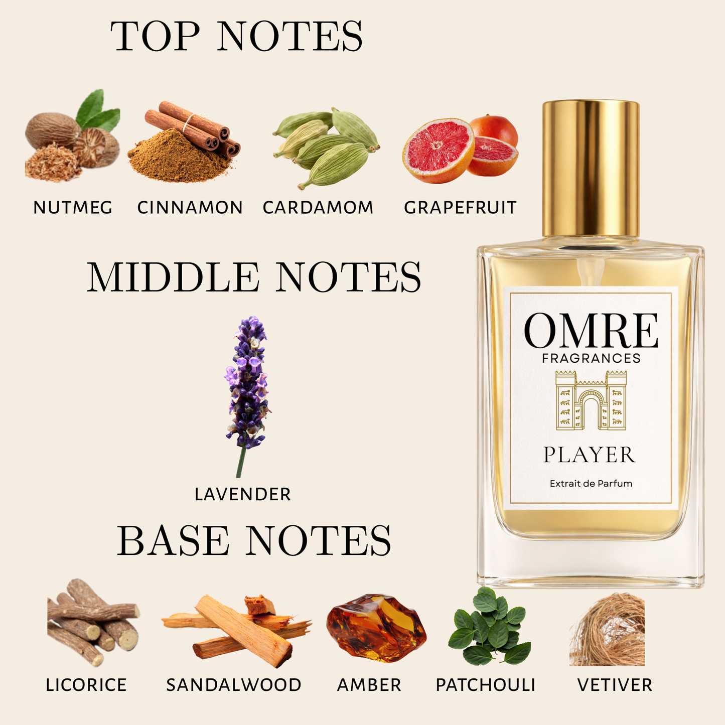 OMRÉ Player -  Inspired by Sauvage Elixir