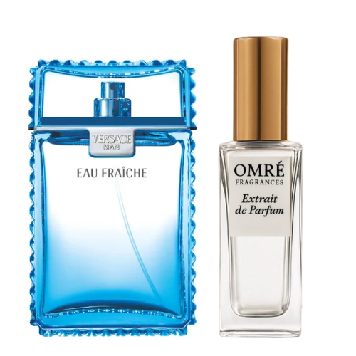 OMRÉ Azul Vibe fragrance inspired by Versace Man Eau Fraîche