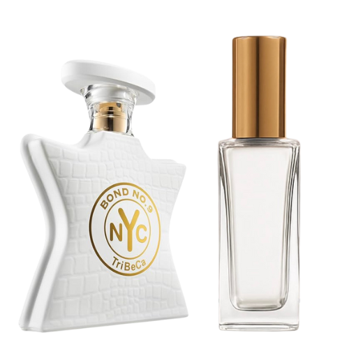 OMRÉ Cedar Suede fragrance inspired by Tribeca by Bond No. 9
